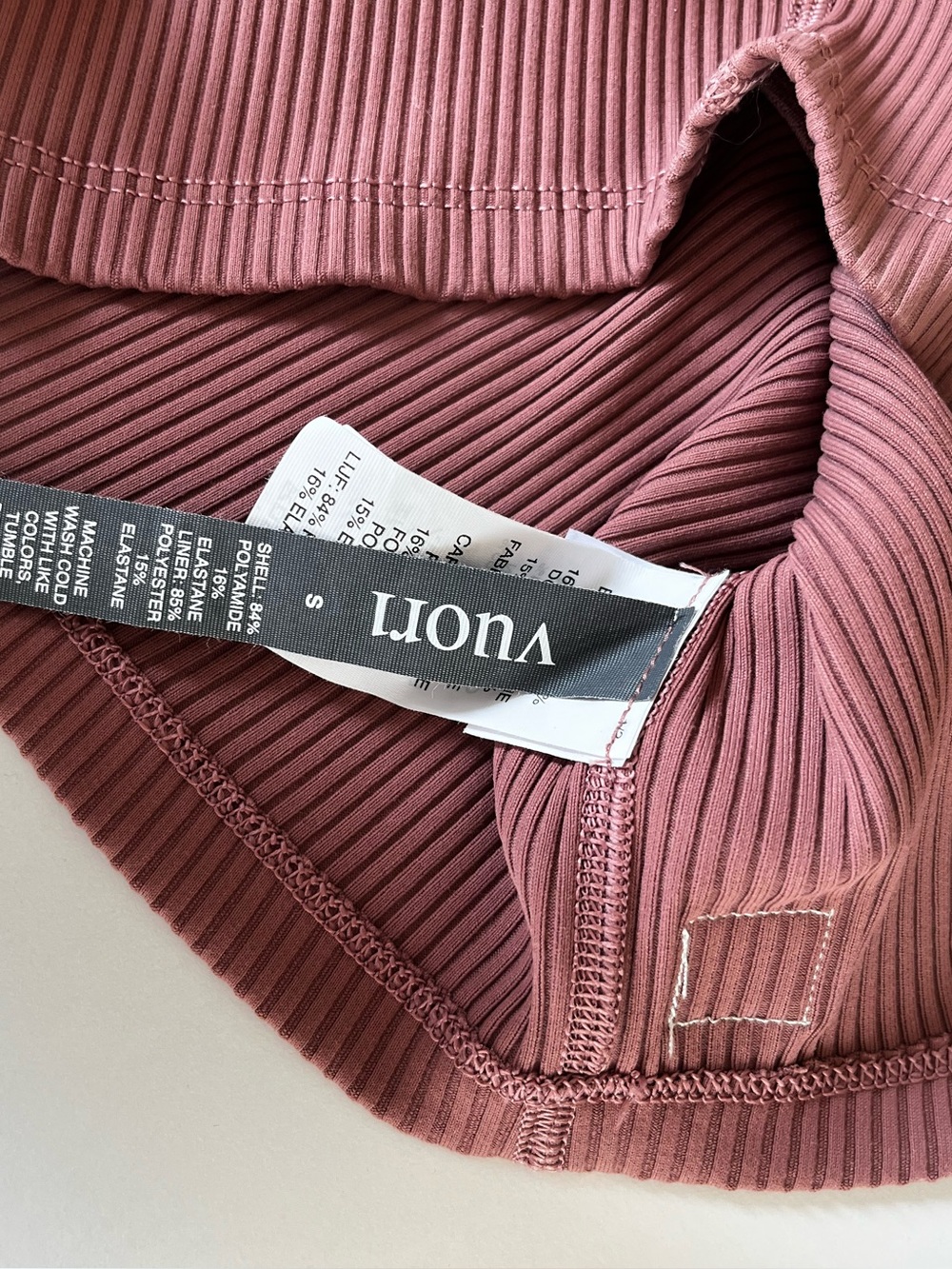 Vuori Rib Crop Tank - Picture 5 of 5